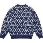 Thumbnail HAIRY HEART KNIT BLUE one color