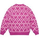 Thumbnail HAIRY HEART KNIT PINK one color