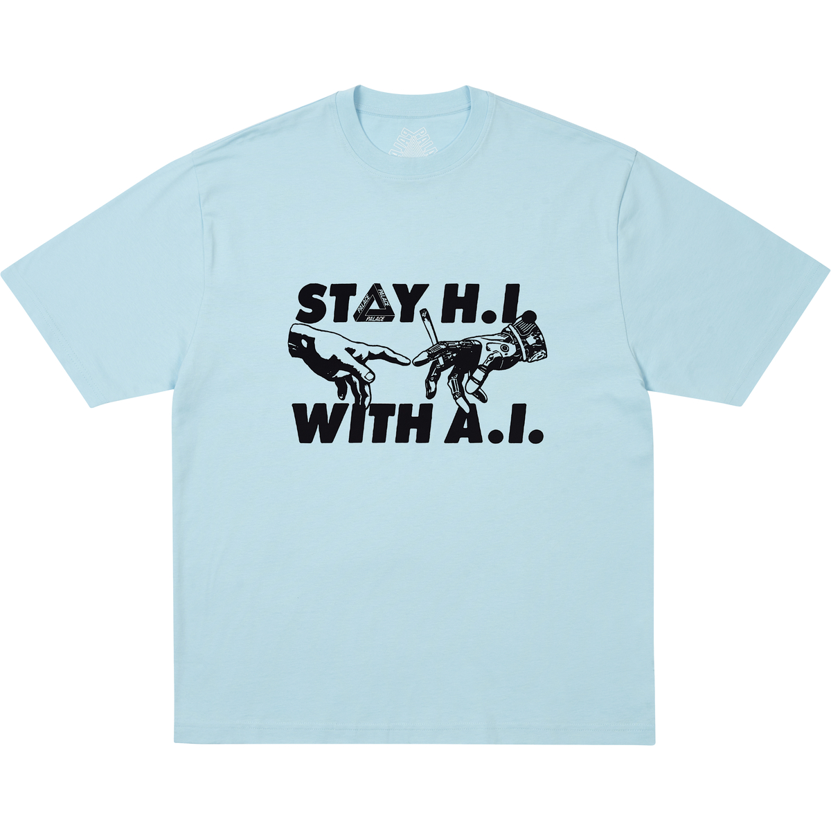 INDICA T-SHIRT SKYLINE BLUE one color