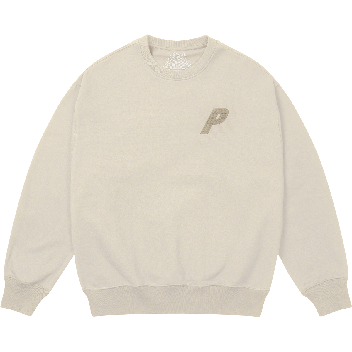 Thumbnail P3 CHAIN PUFF CREW STONEY GREY one color