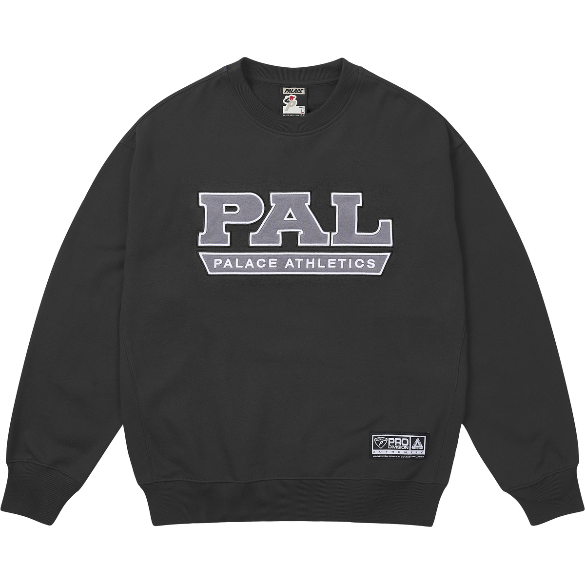 PAL ATHLETICS CREW BLACK one color