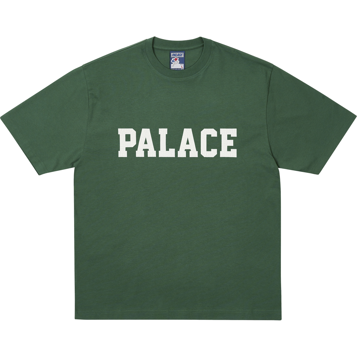 PALACE COLLEGE T-SHIRT RACEY GREEN one color