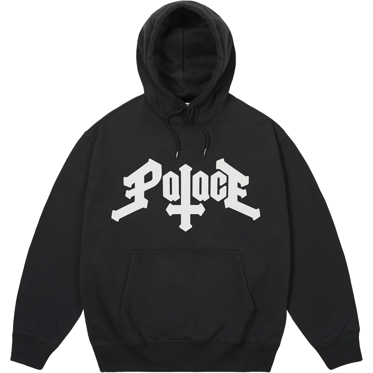 Thumbnail PALACE CROSS HOOD BLACK one color
