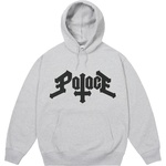 Thumbnail PALACE CROSS HOOD GREY MARL one color