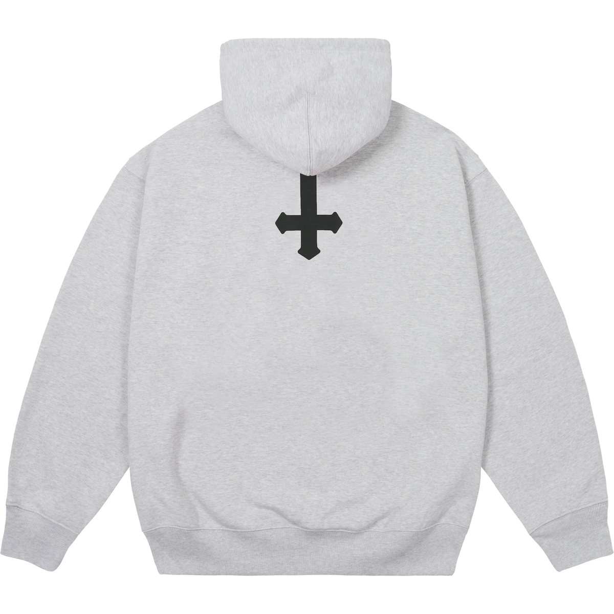 Thumbnail PALACE CROSS HOOD GREY MARL one color