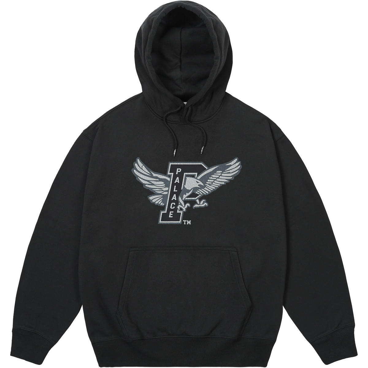 PALACE EAGLES HOOD BLACK one color