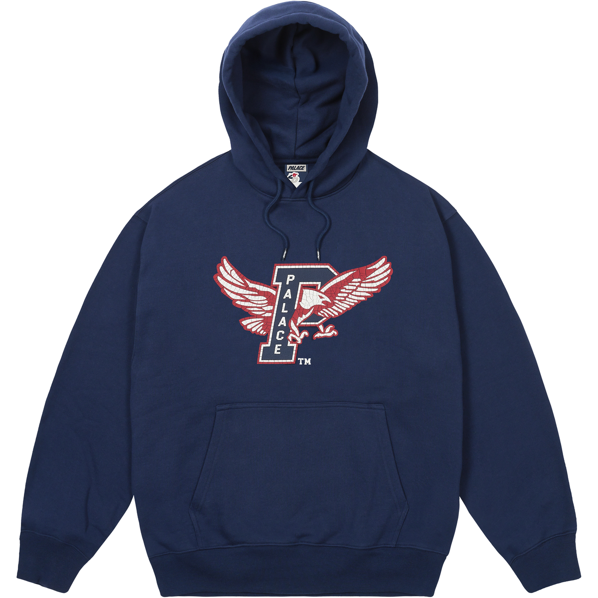 PALACE EAGLES HOOD NAVY one color