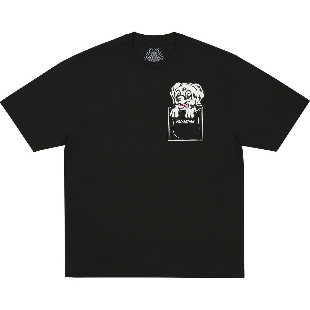 PALMATION T-SHIRT BLACK one color