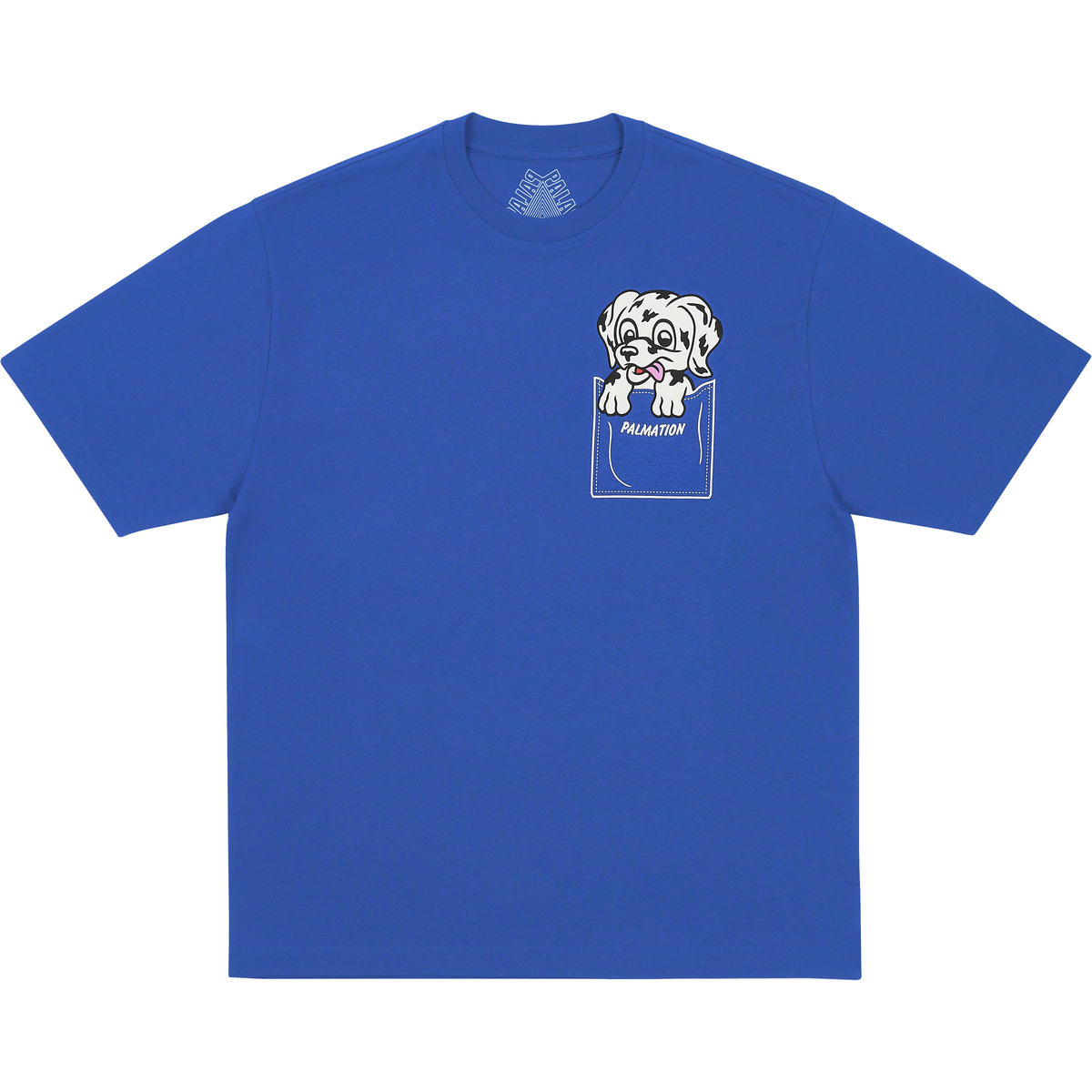 PALMATION T-SHIRT BLUE BERRY one color
