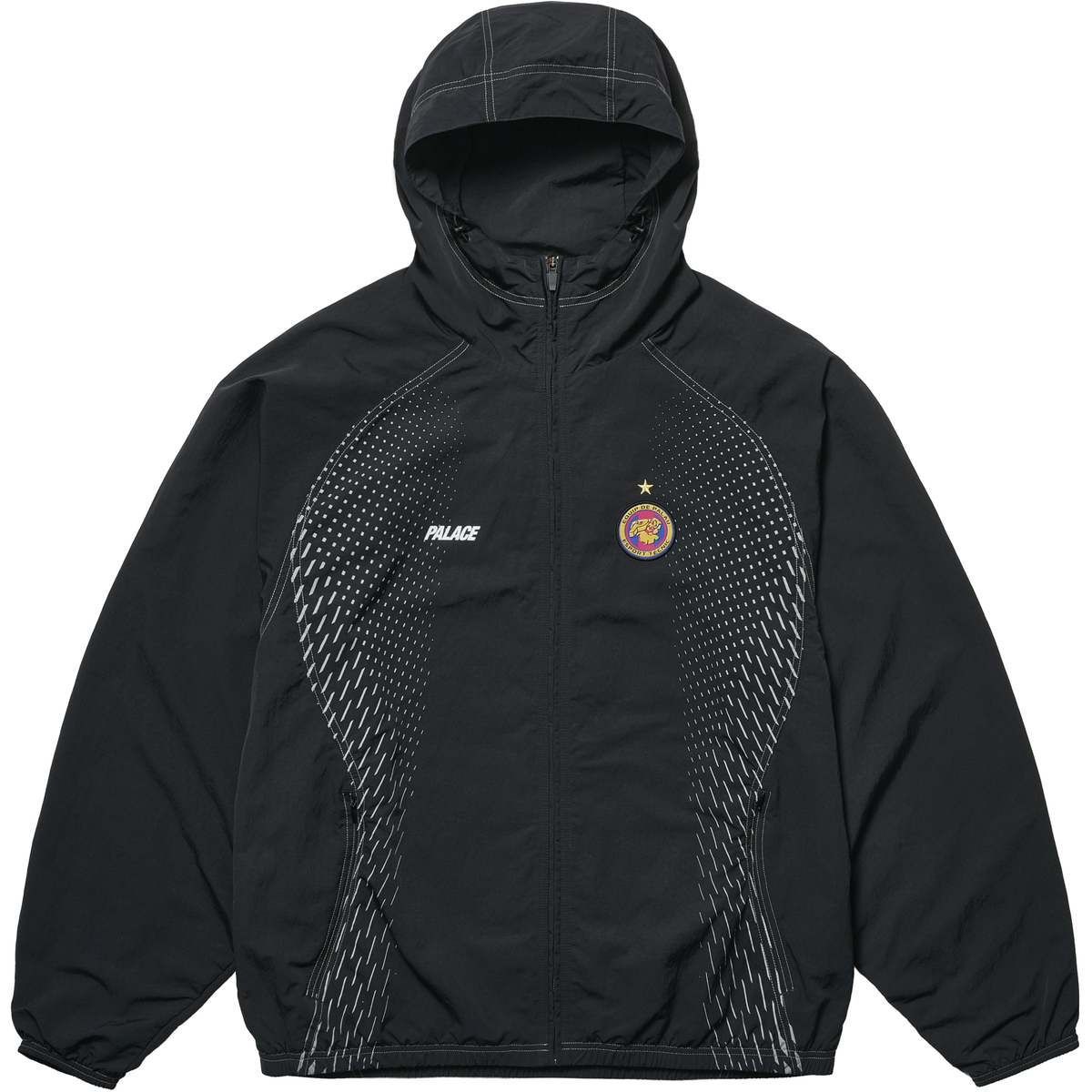 Thumbnail PRO TEAM HOODED SHELL JACKET BLACK one color