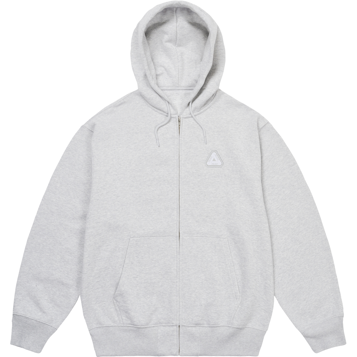 SOFAR ZIP HOOD GREY MARL one color