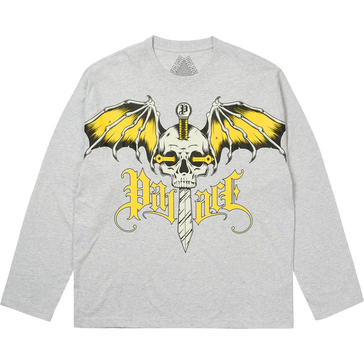 WINGSPAN LONGSLEEVE GREY MARL one color