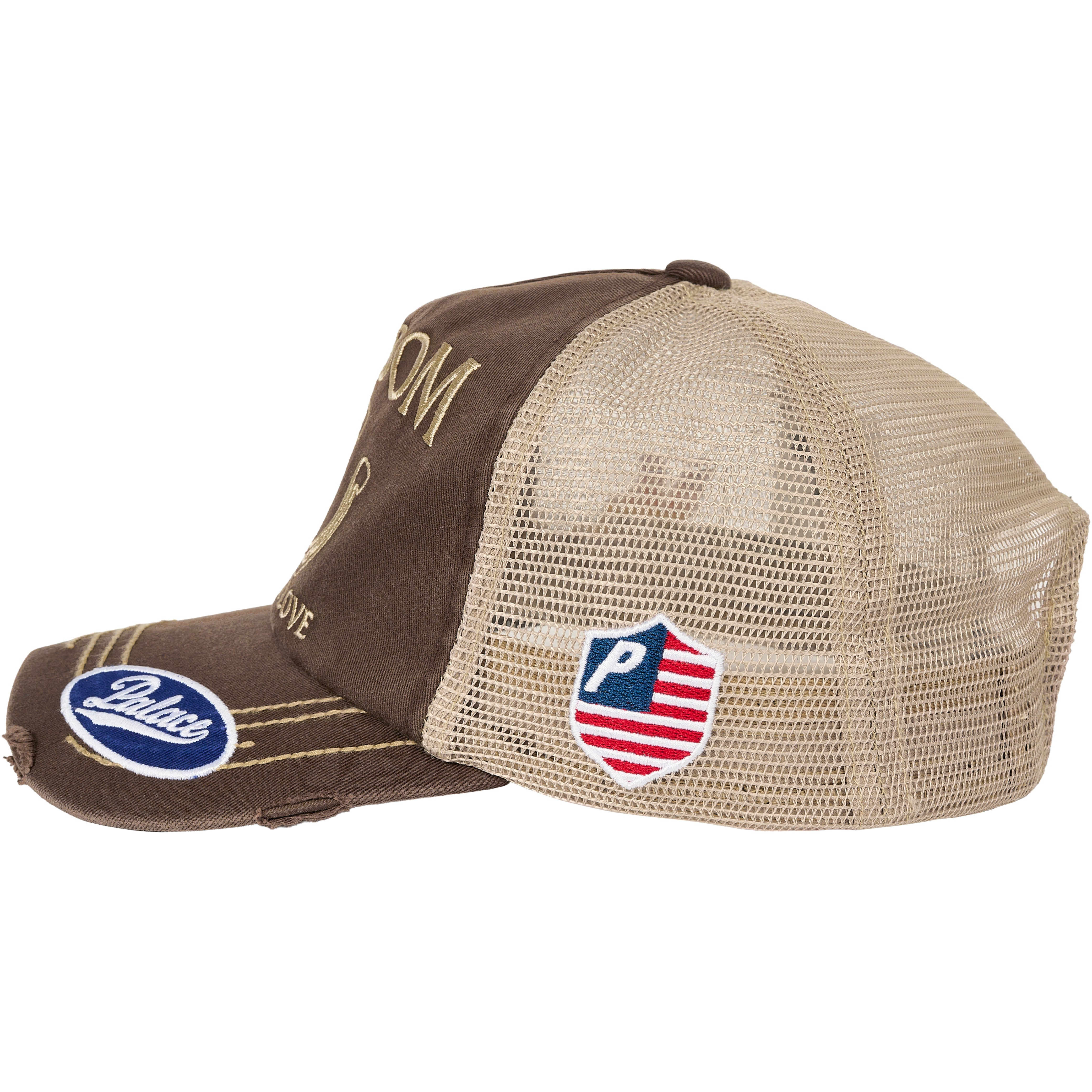 Thumbnail FREEDOM DISTRESSED TRUCKER FOX one color