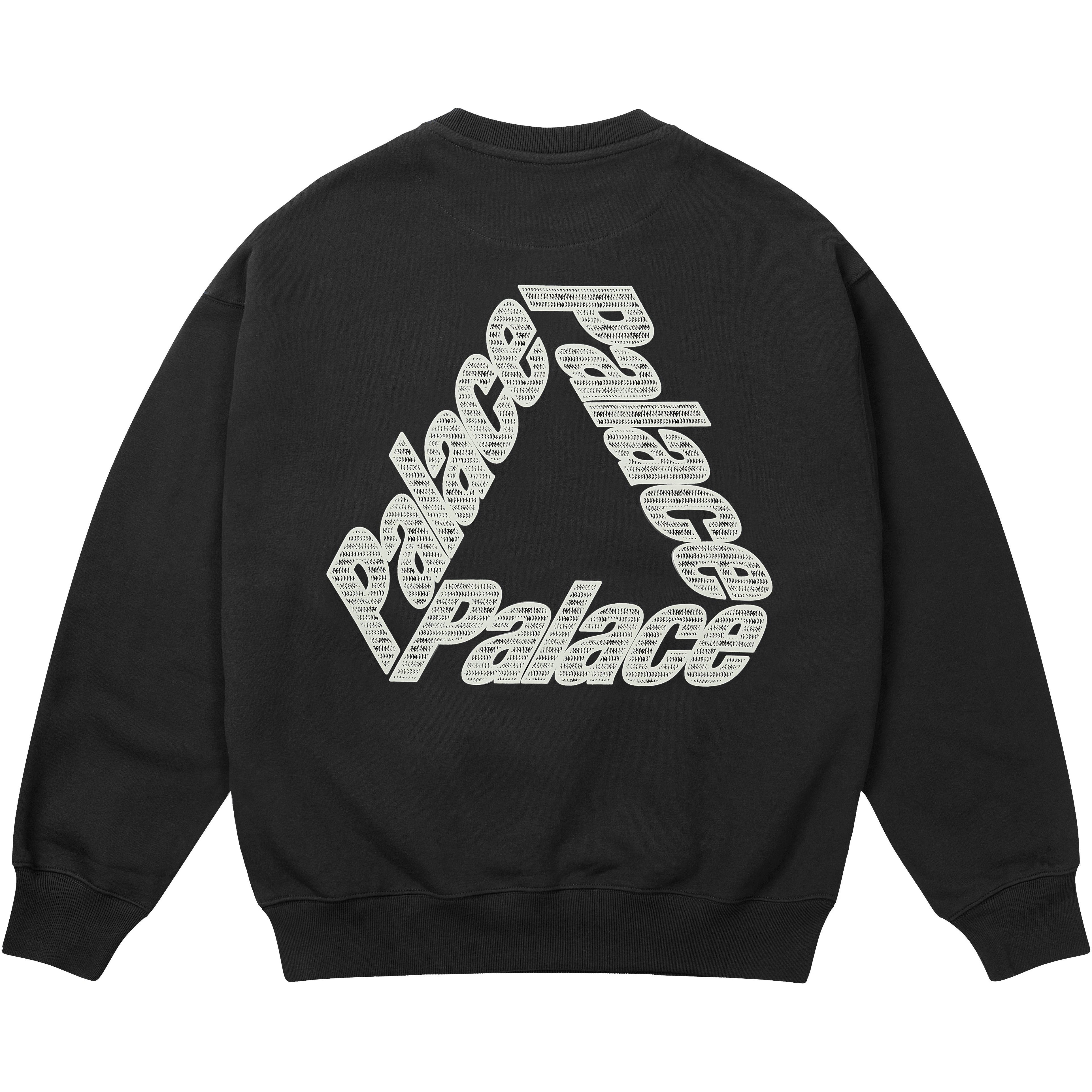 Thumbnail P3 CHAIN PUFF CREW BLACK one color