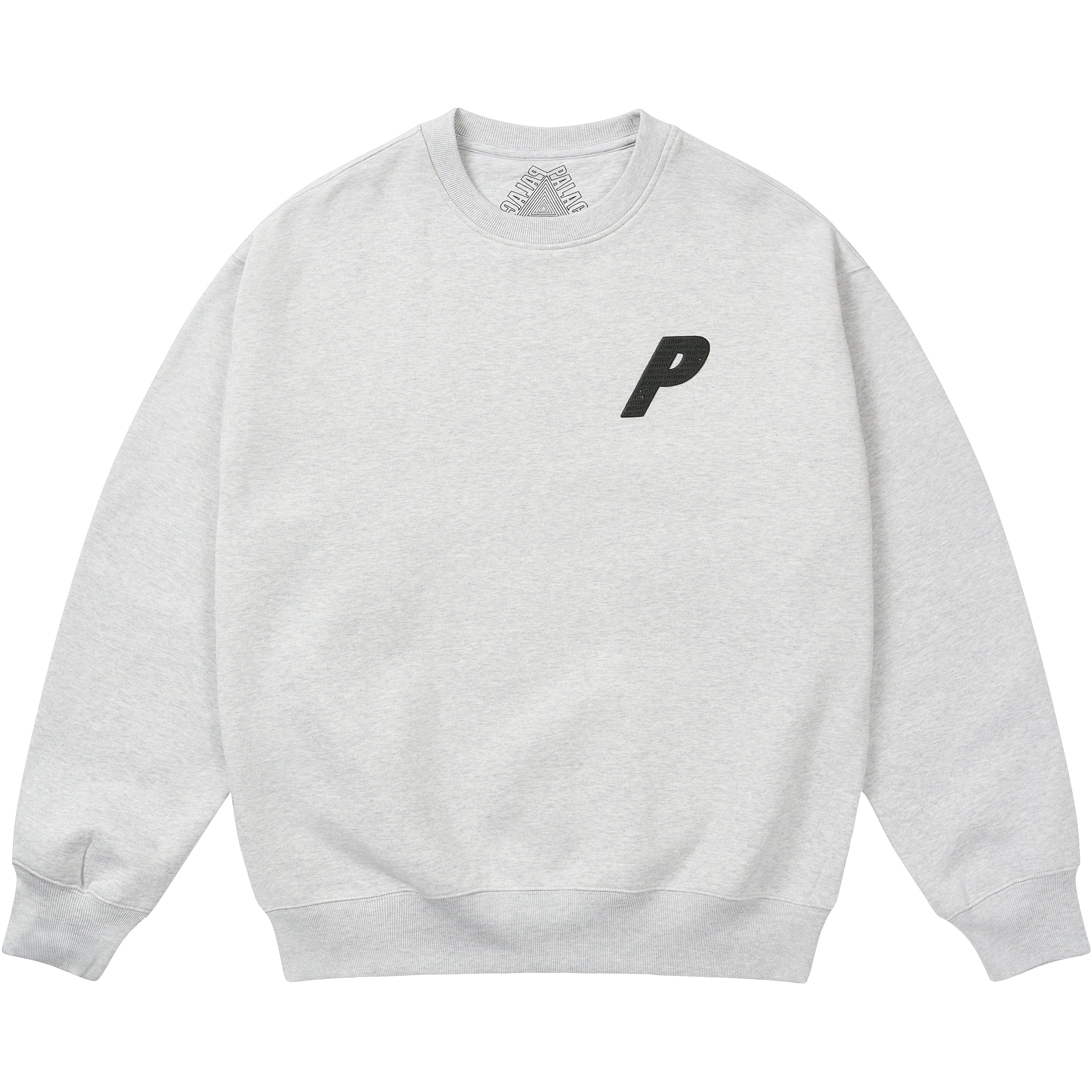 Thumbnail P3 CHAIN PUFF CREW GREY MARL one color