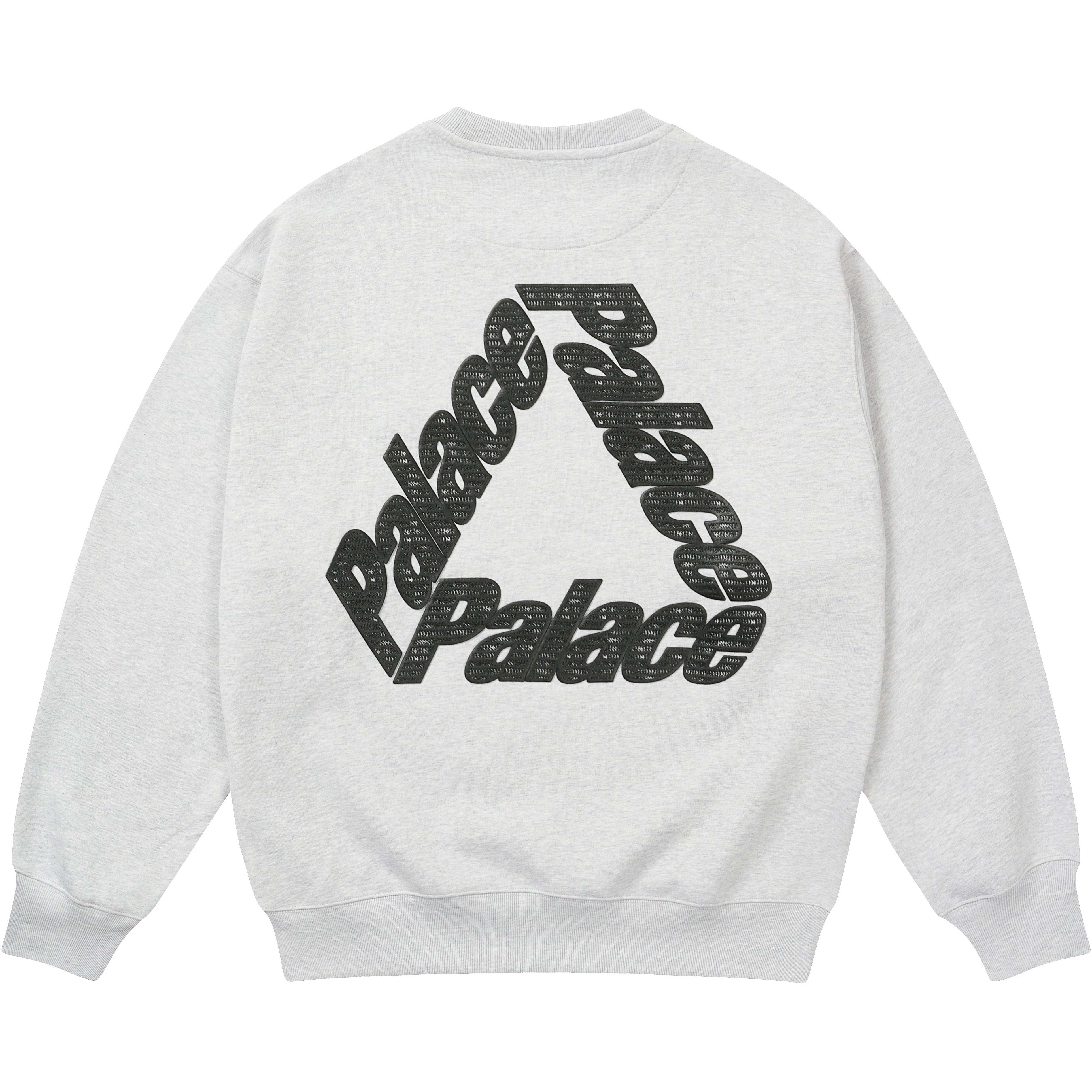 Thumbnail P3 CHAIN PUFF CREW GREY MARL one color