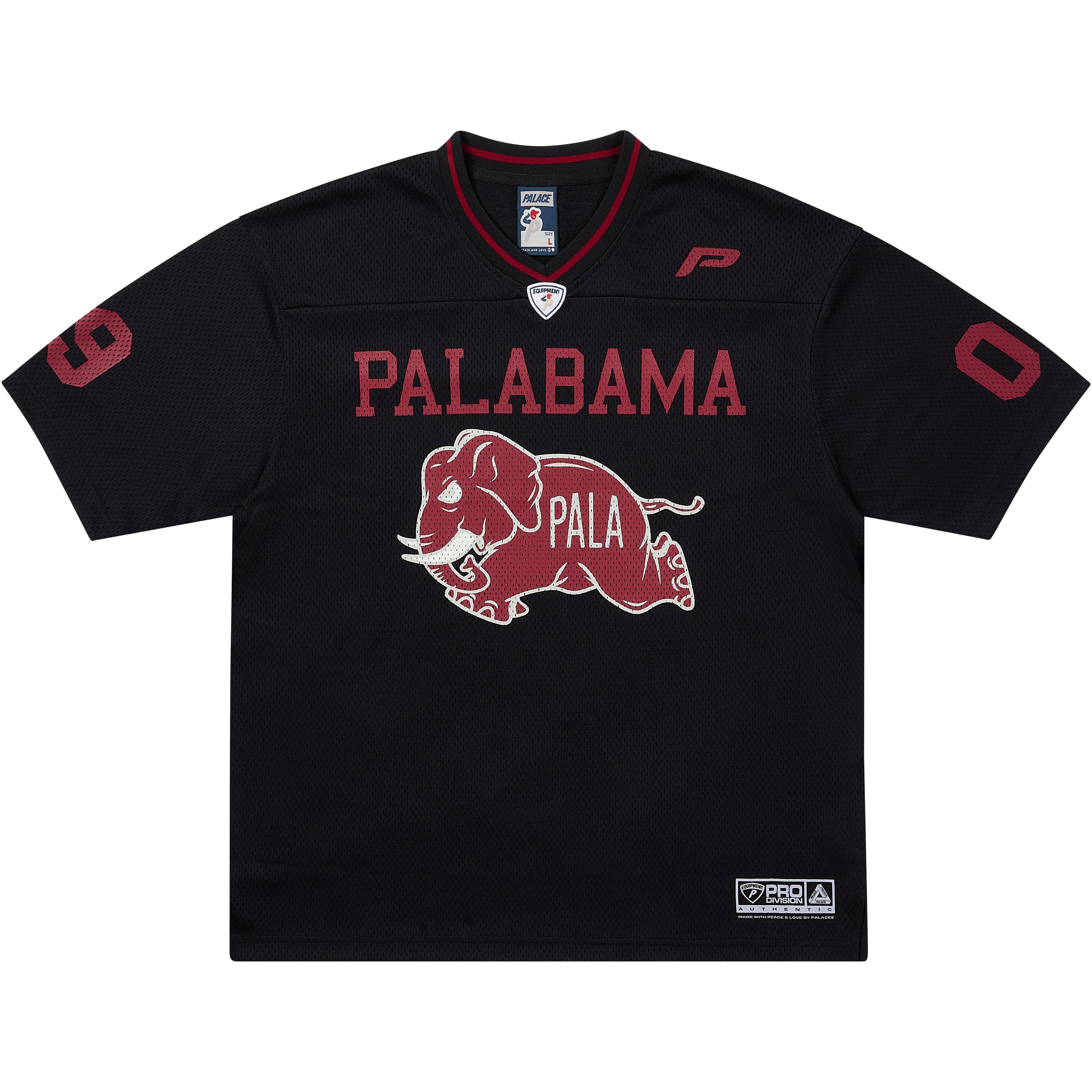 Thumbnail PALABAMA MESH JERSEY BLACK one color