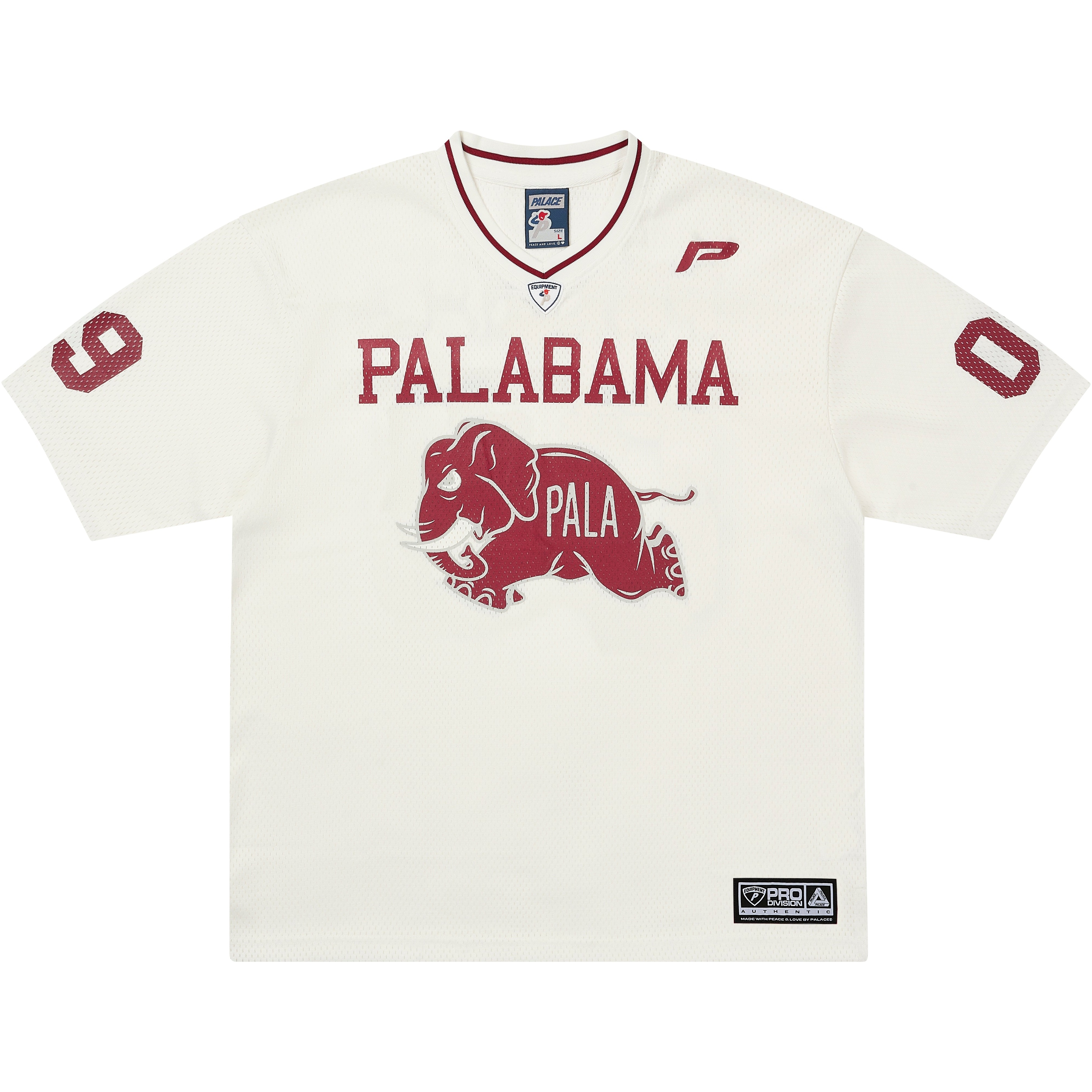 Thumbnail PALABAMA MESH JERSEY WHITE one color
