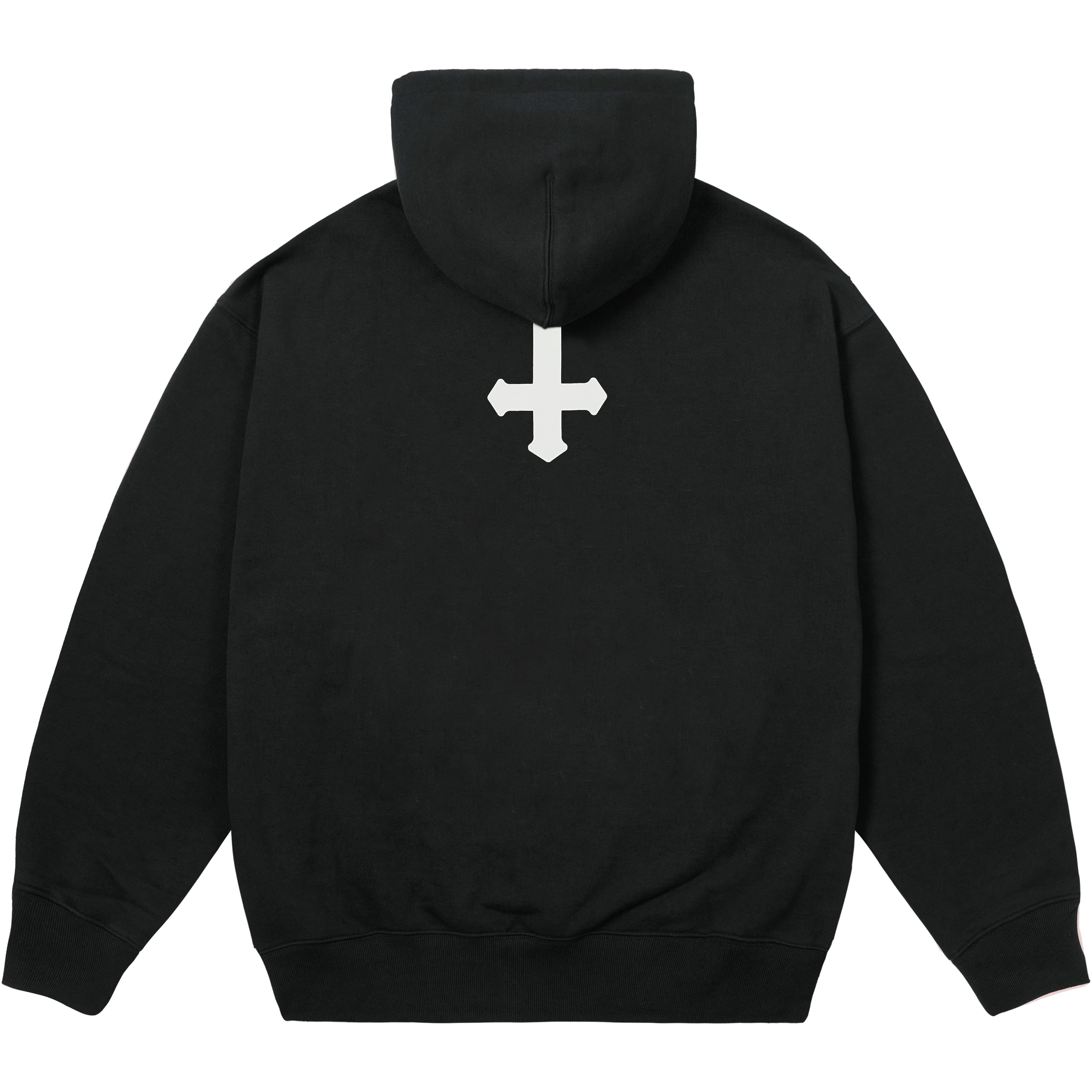 Thumbnail PALACE CROSS HOOD BLACK one color