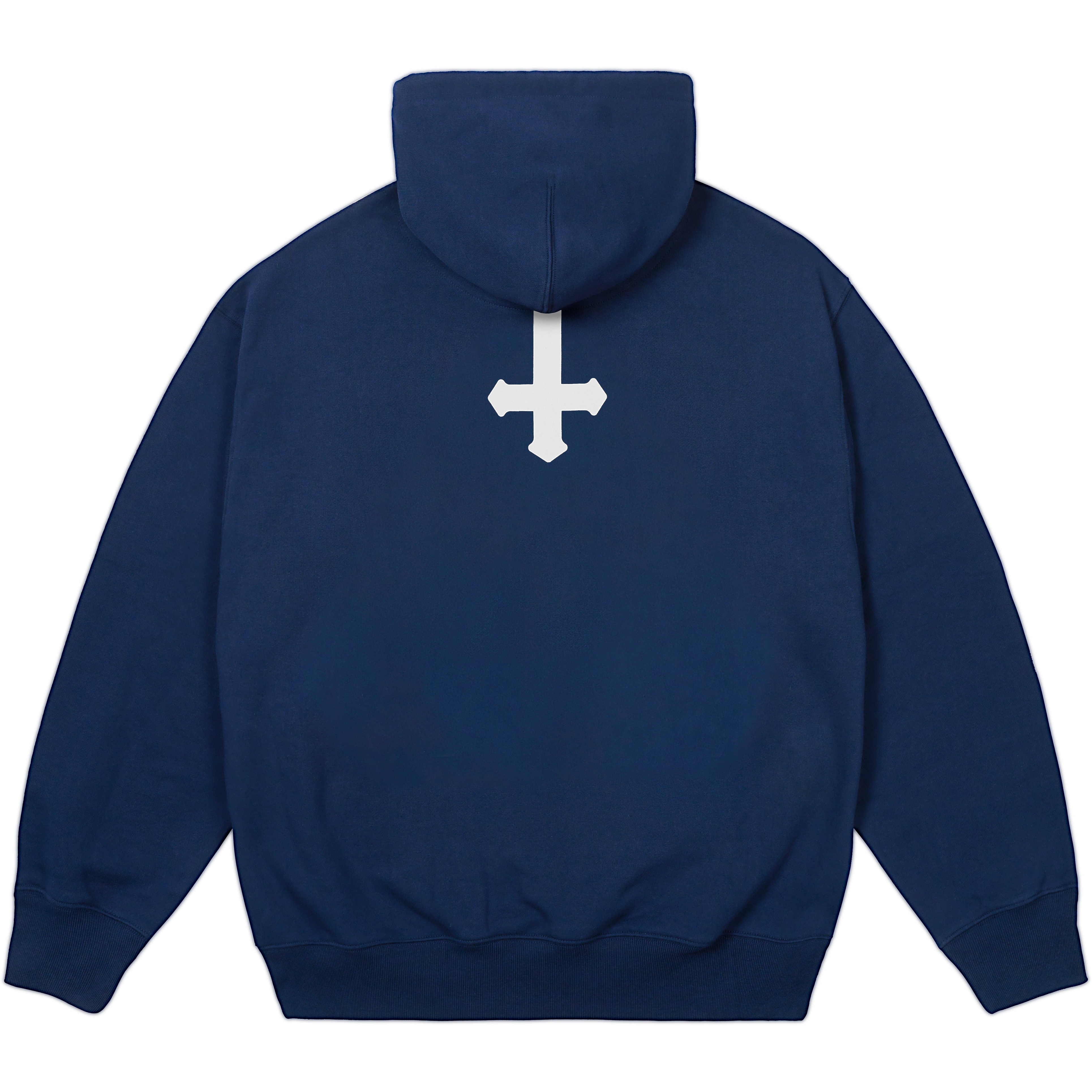 Thumbnail PALACE CROSS HOOD NAVY one color