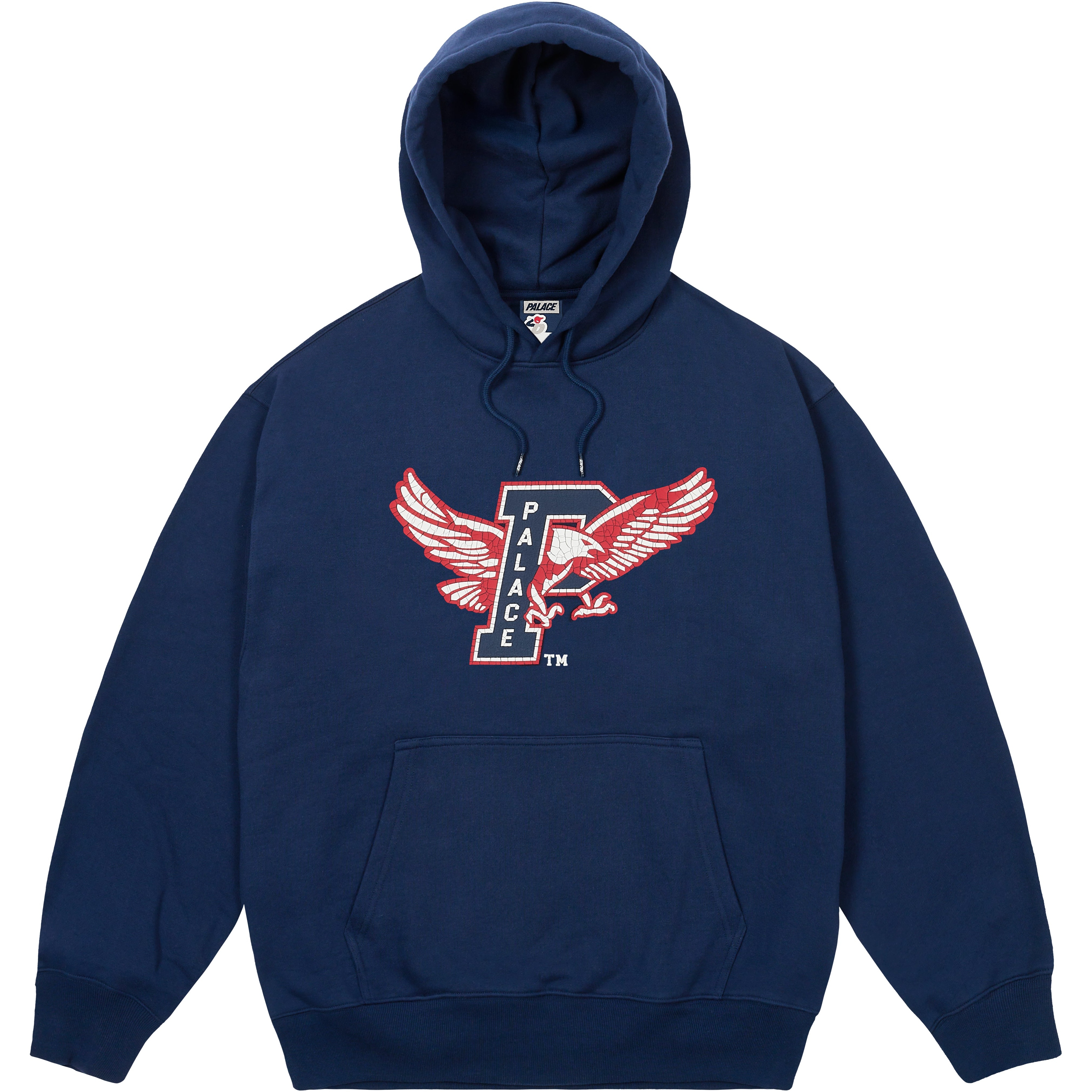 Thumbnail PALACE EAGLES HOOD NAVY one color
