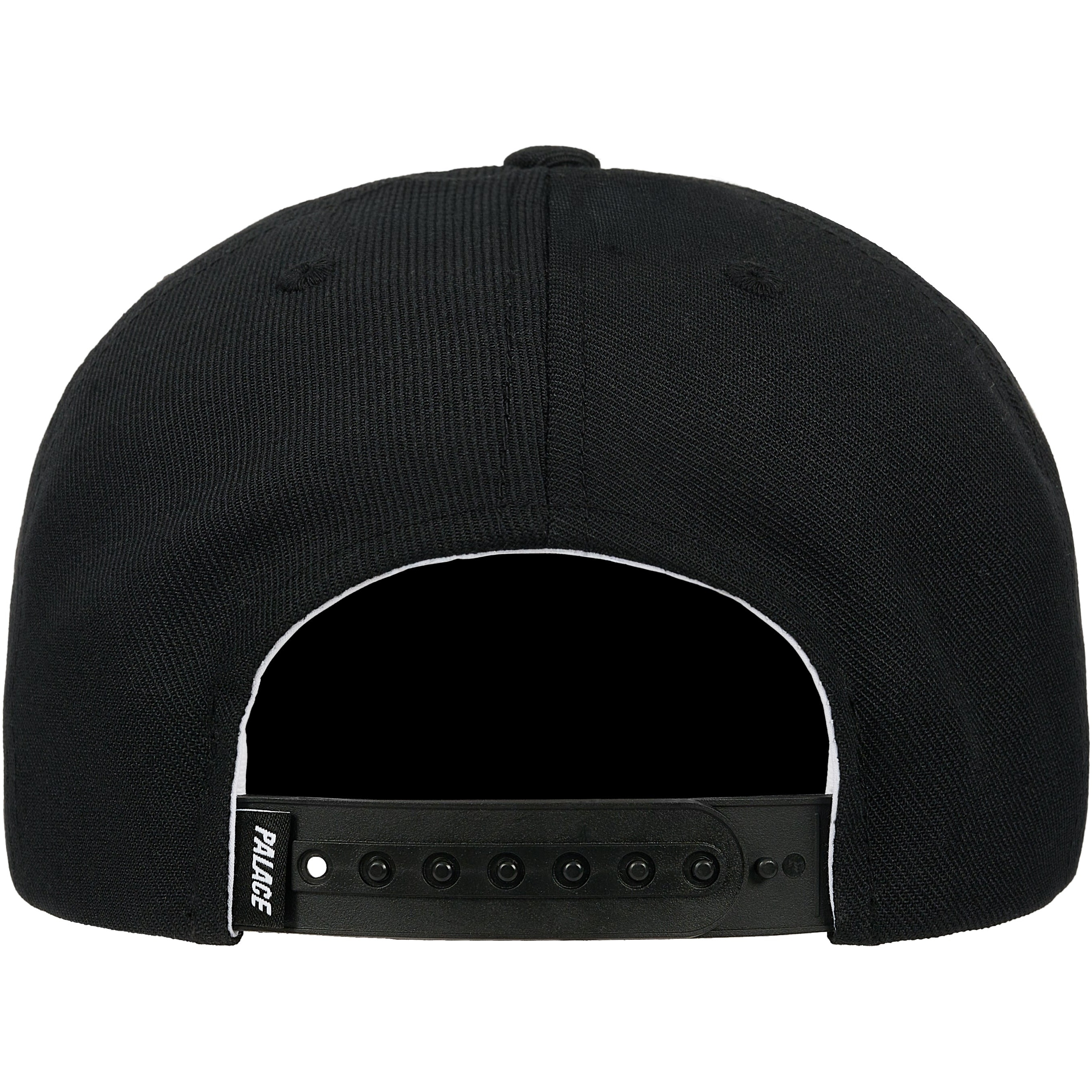 Palace Skateboards FRAME 5-PANEL BLACK PALABAMA P FRAME 5