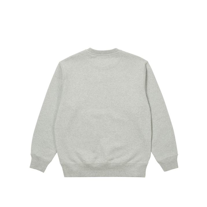 Thumbnail CK1 PALACE CREW LIGHT GREY HEATHER one color