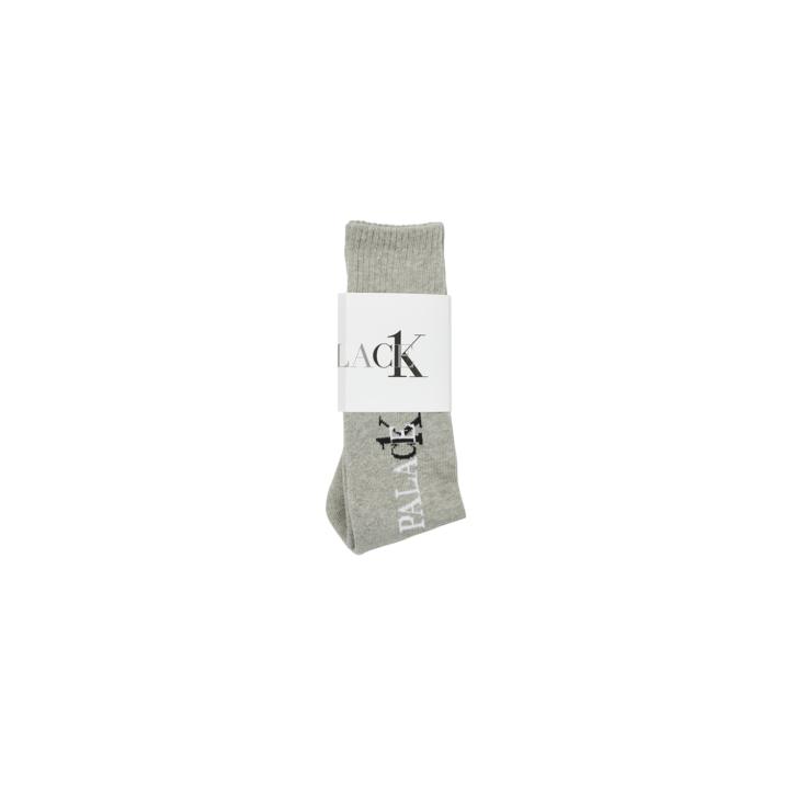 Thumbnail CK1 PALACE SOCK LIGHT GREY HEATHER one color