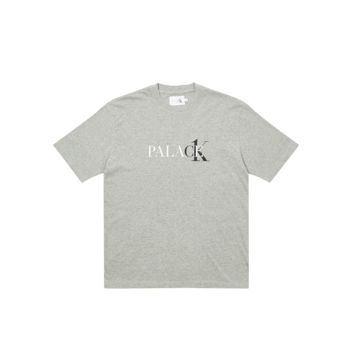 CK1 PALACE T-SHIRT LIGHT GREY HEATHER one color