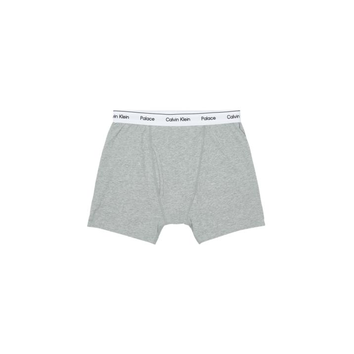 Thumbnail CK1 PALACE BOXER BRIEF 3PK CLASSIC WHITE / LIGHT GREY HEATHER / BLACK one color