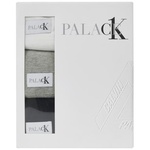Thumbnail CK1 PALACE SHORT SLEEVE CREW NECK TEE 3PK CLASSIC WHITE / LIGHT GREY HEATHER / BLACK one color