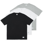 Thumbnail CK1 PALACE SHORT SLEEVE CREW NECK TEE 3PK CLASSIC WHITE / LIGHT GREY HEATHER / BLACK one color