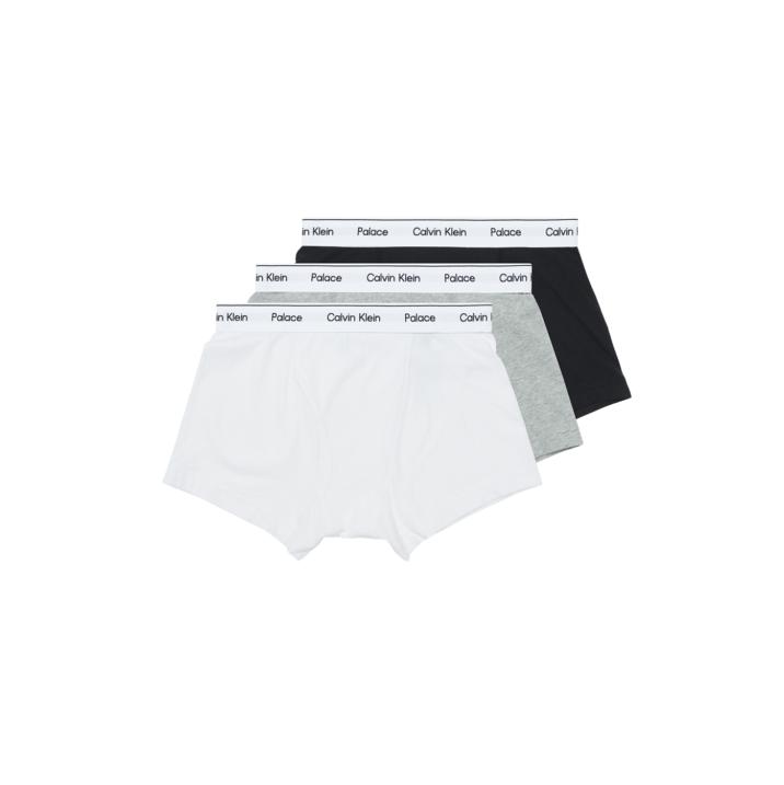 Thumbnail CK1 PALACE TRUNK 3PK CLASSIC WHITE / LIGHT GREY HEATHER / BLACK one color