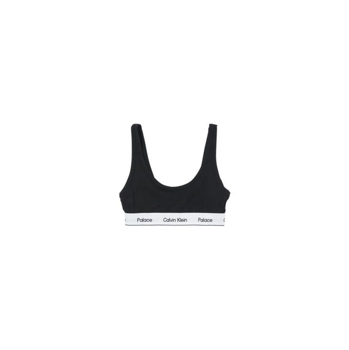 CK1 PALACE UNLINED BRALETTE BLACK one color