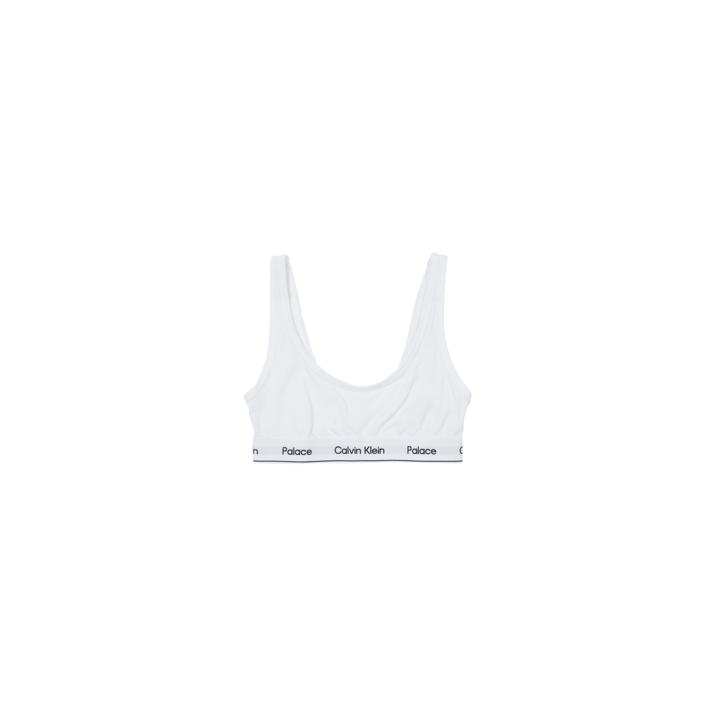 CK1 PALACE UNLINED BRALETTE CLASSIC WHITE one color