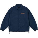 Thumbnail FLEECE LINED COACH JACKET NAVY one color