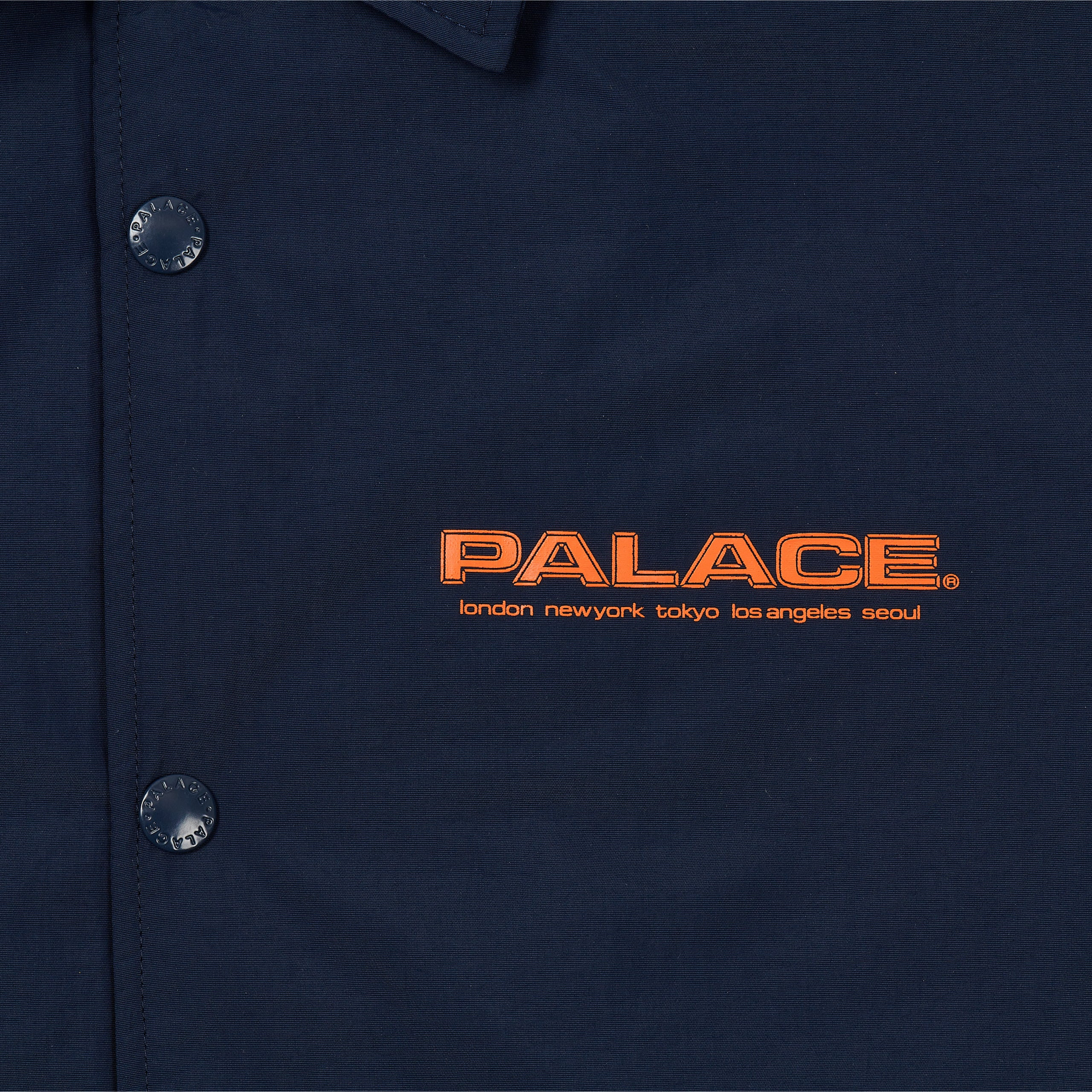 Fleece Lined Coach Jacket Navy - Holiday 2024 - Palace Community Fleece Lined Coach Jacket Navy - Holiday 2024 - Palace Community