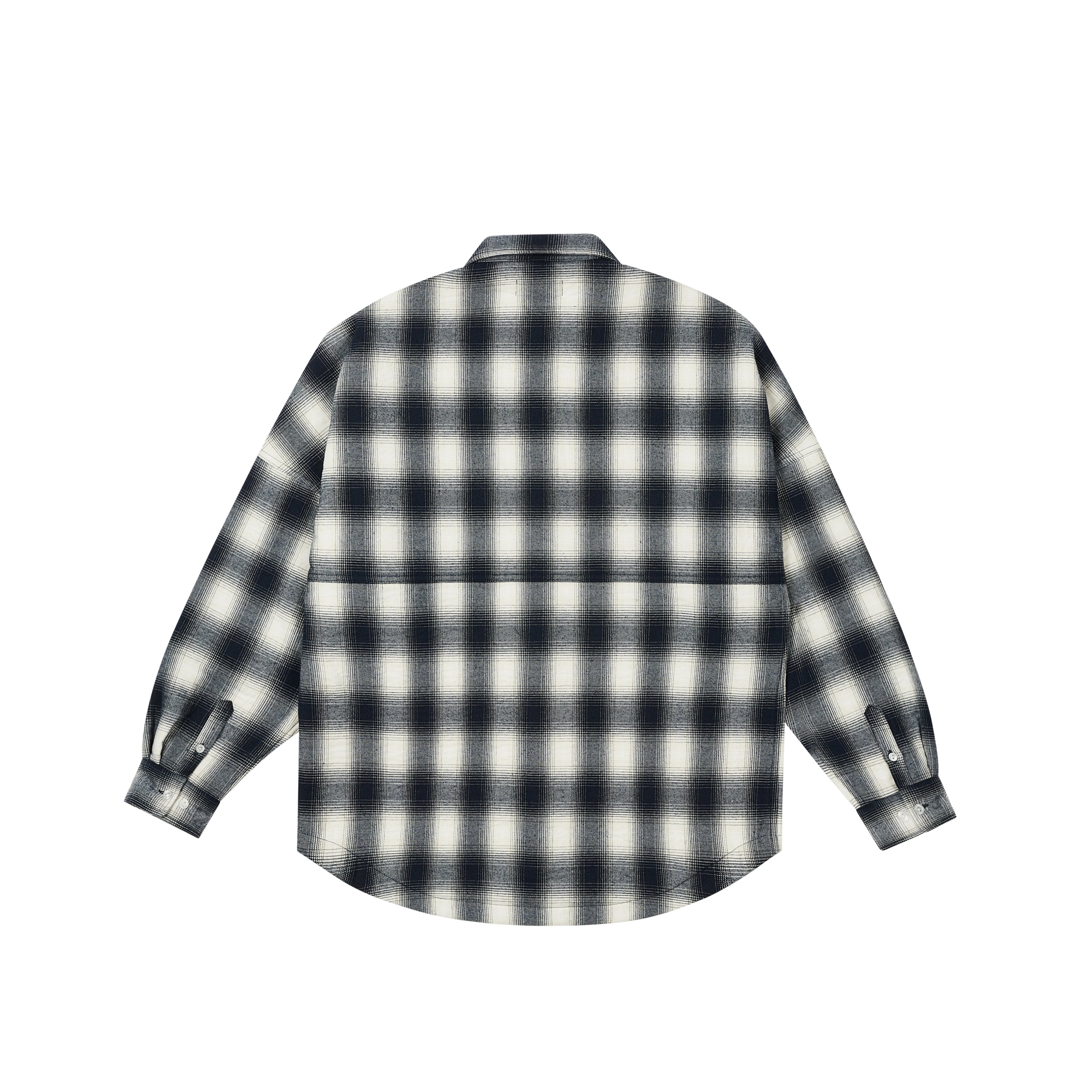 安価 - Navy Shirt Flannel Ombre Holiday Community Palace - 2024 トップス