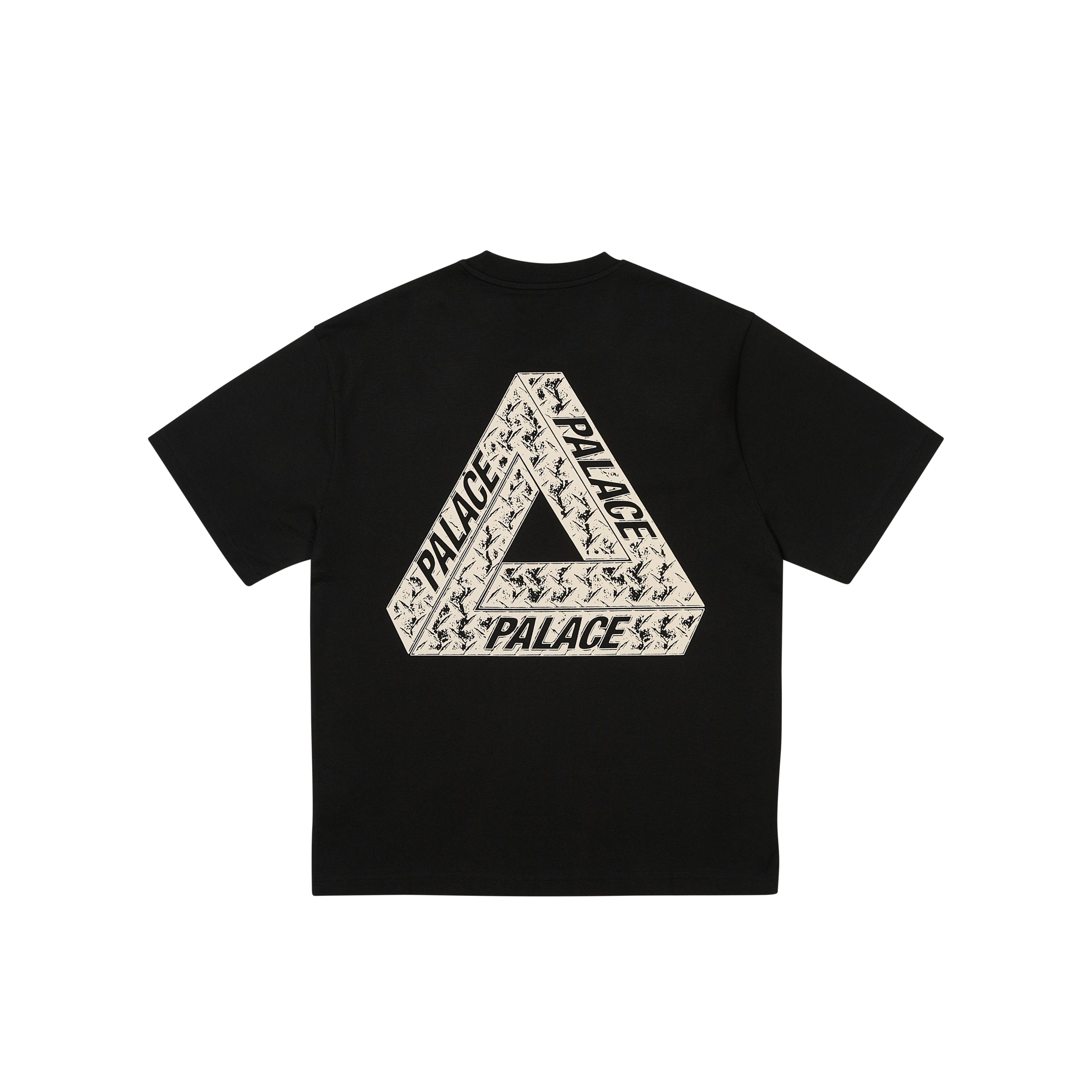 Palace P-3 Outline T-Shirt 'Grey Marl' P26TS193