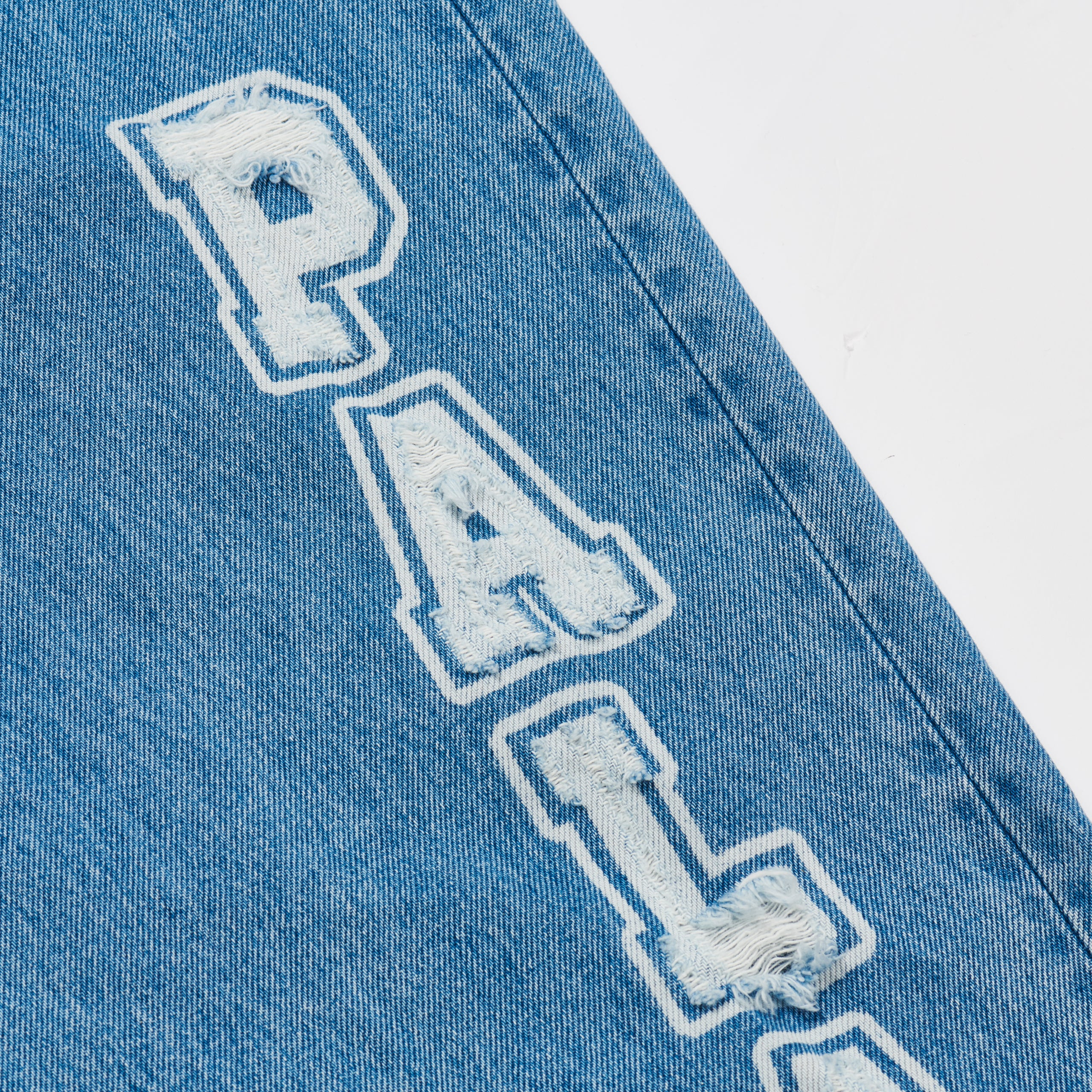Thumbnail P90 COLLEGE STRESS BAGGY JEAN STONE WASH one color