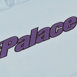 Thumbnail PALACE STAR HOOD FAINT BLUE one color