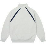 Thumbnail PALACE INTERNATIONAL 1/4 ZIP GREY MARL one color