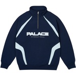Thumbnail PALACE INTERNATIONAL 1/4 ZIP NAVY one color