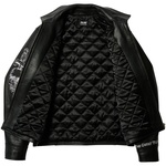 Thumbnail PALACE TGF LEATHER JACKET BLACK one color