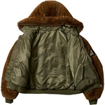 Thumbnail REVERSIBLE YETI PARKA OLIVE one color