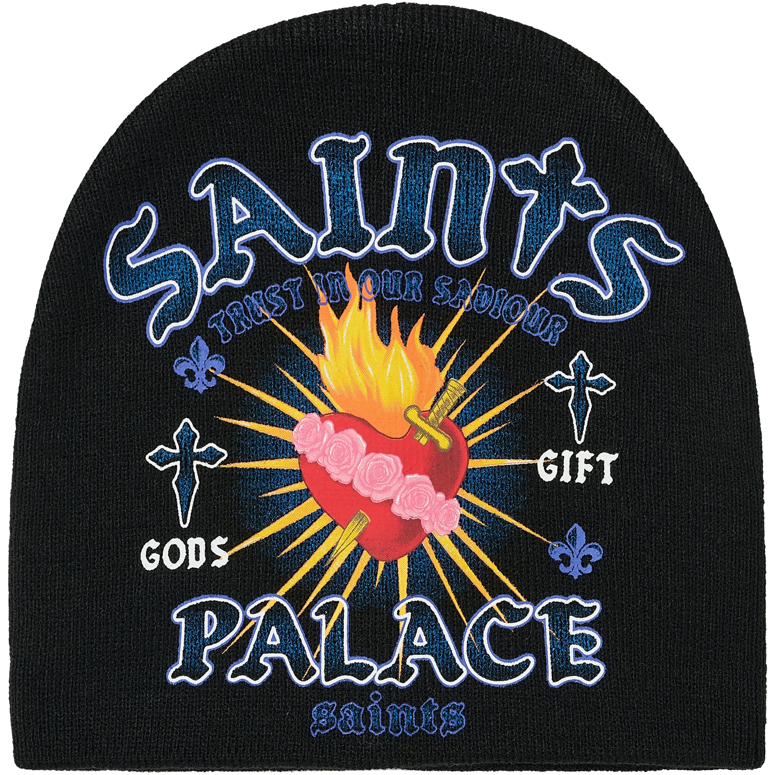 Thumbnail GODS GIFT NEIN CUFF BEANIE BLACK one color