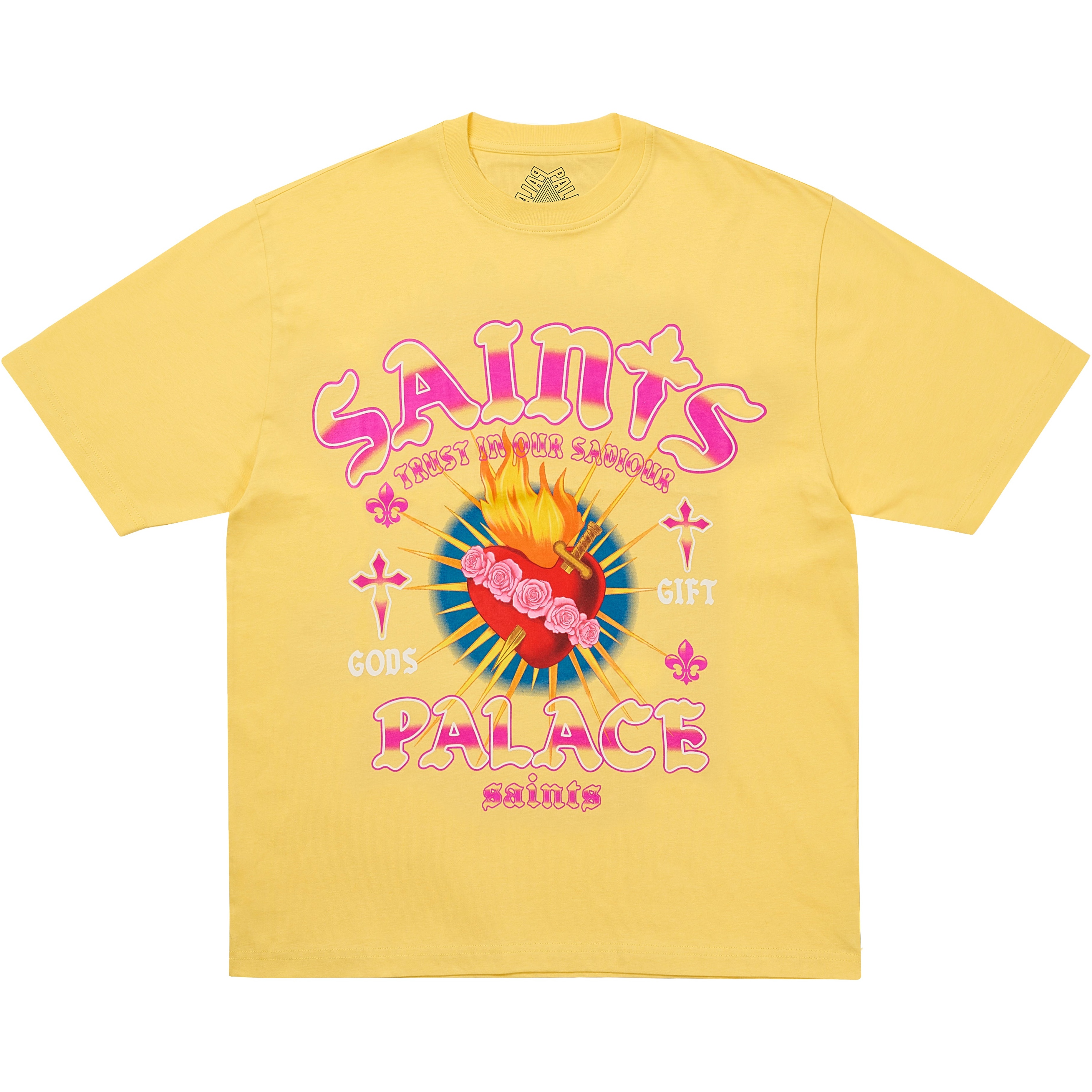 Thumbnail GODS GIFT T-SHIRT BLESSED YELLOW one color