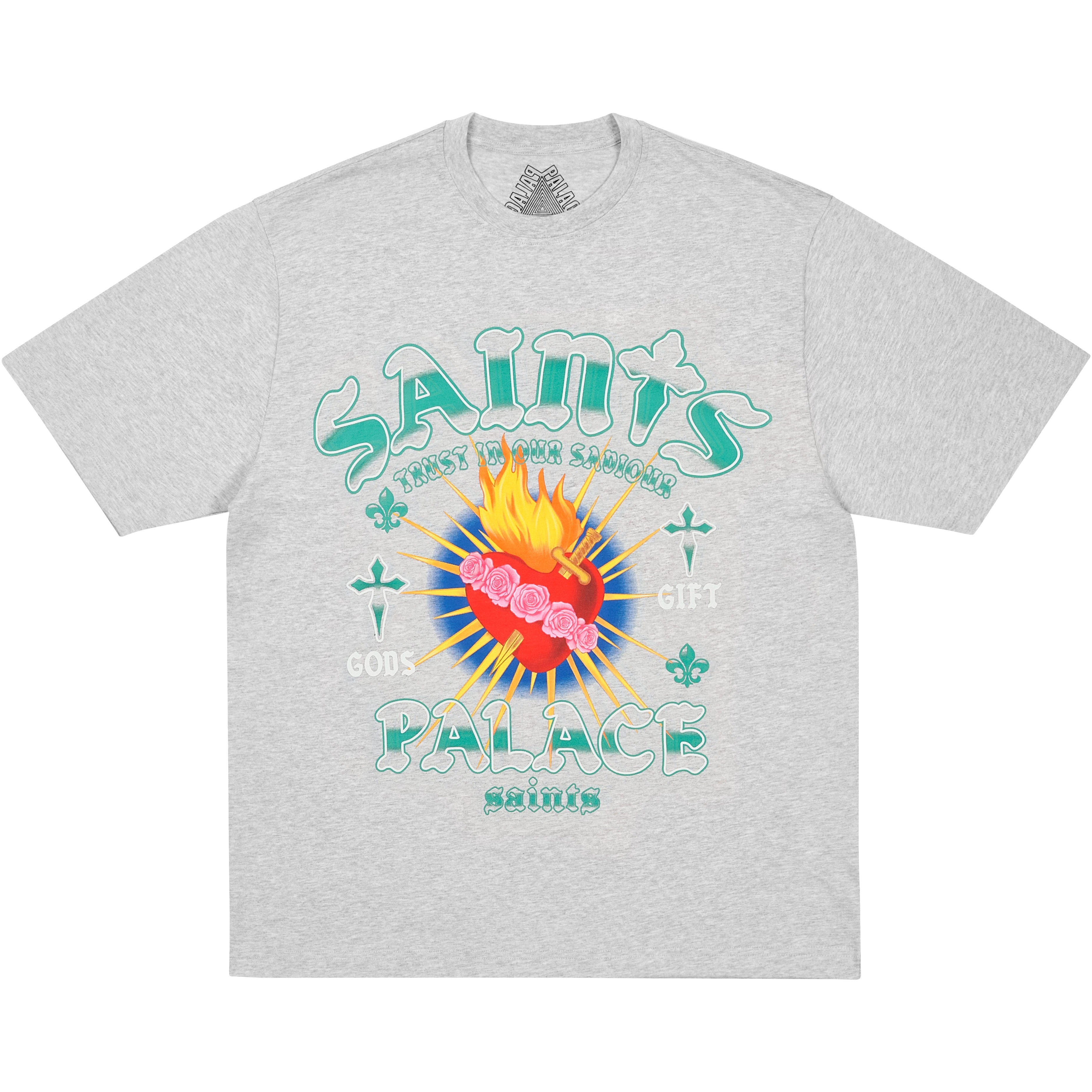 Thumbnail GODS GIFT T-SHIRT GREY MARL one color