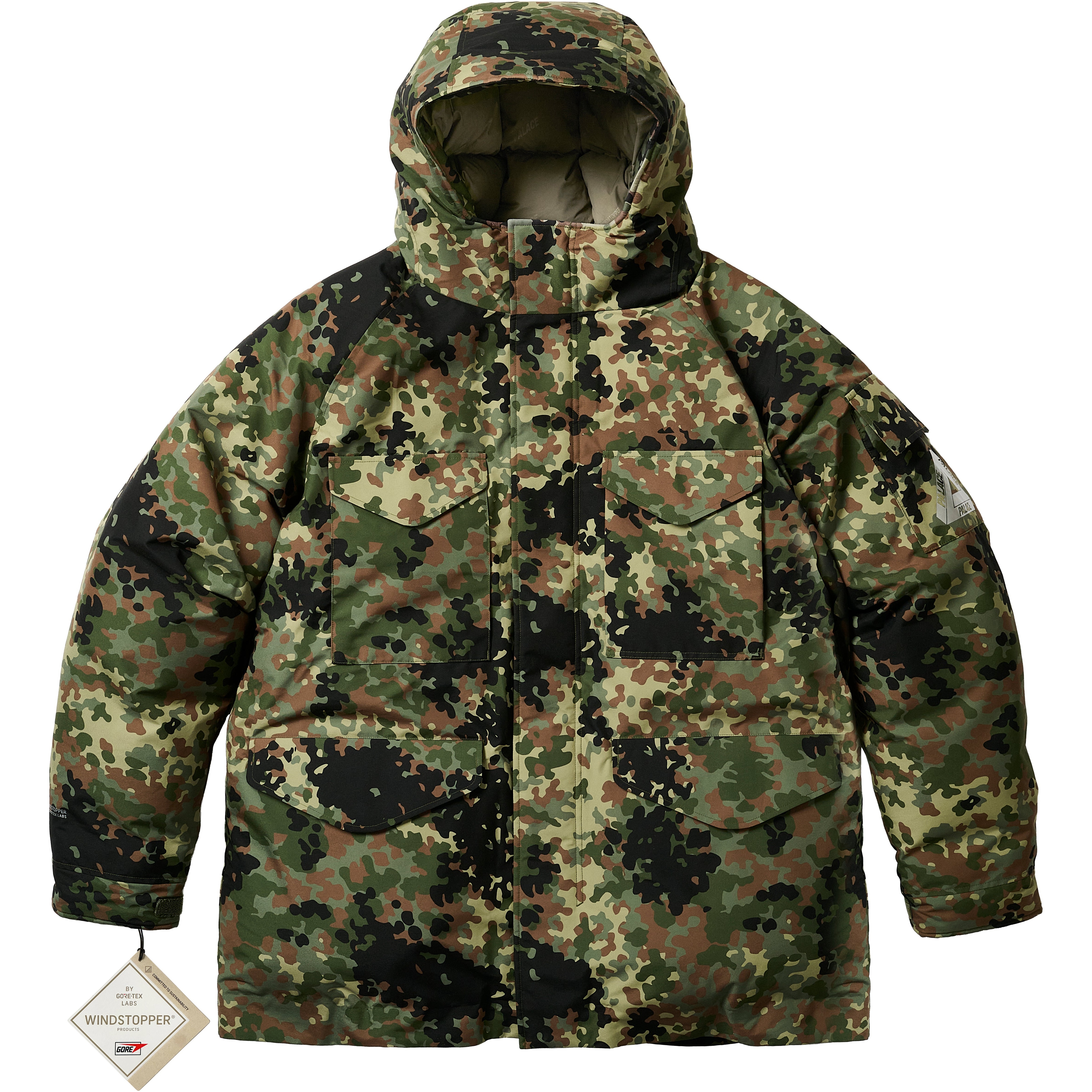 Thumbnail GORE-TEX WINDSTOPPER DOWN PARKA FLECKTARN CAMO one color
