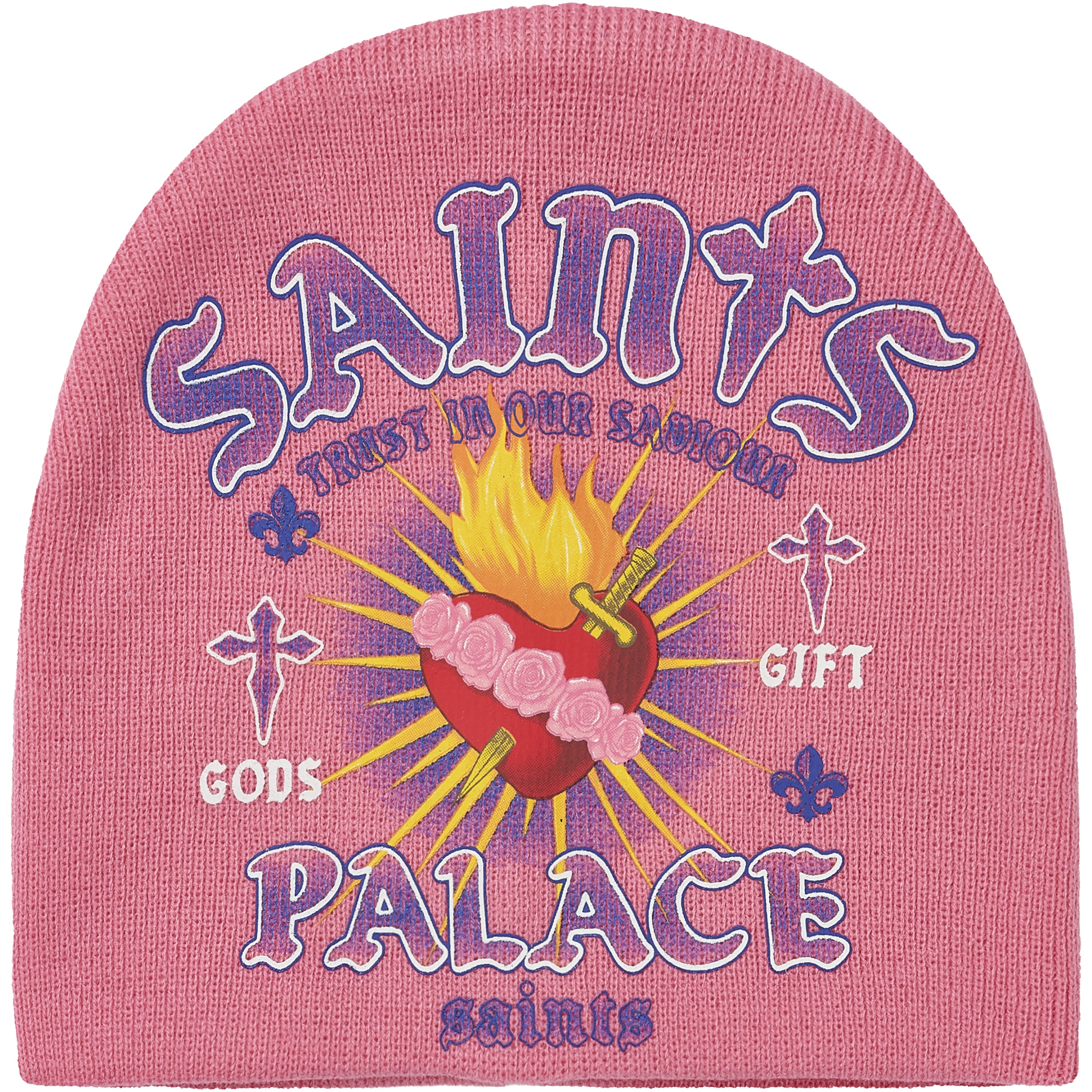 Palace GODS GIFT NEIN CUFF BEANIE PINK